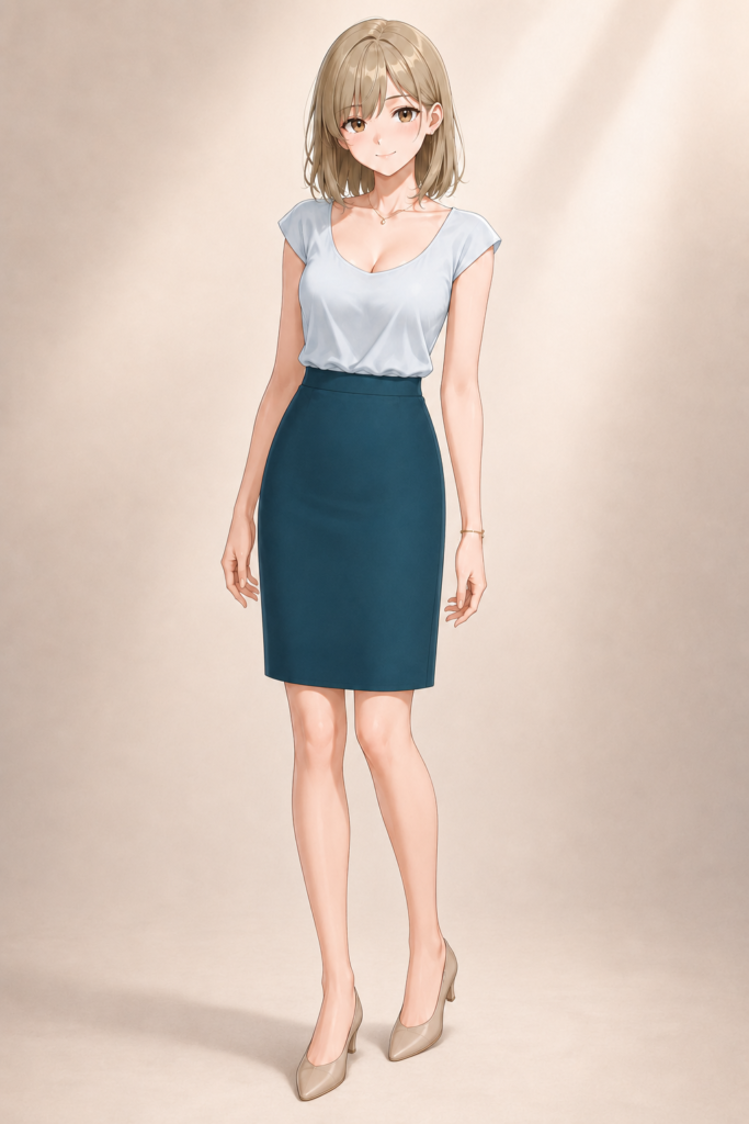 straight skirt