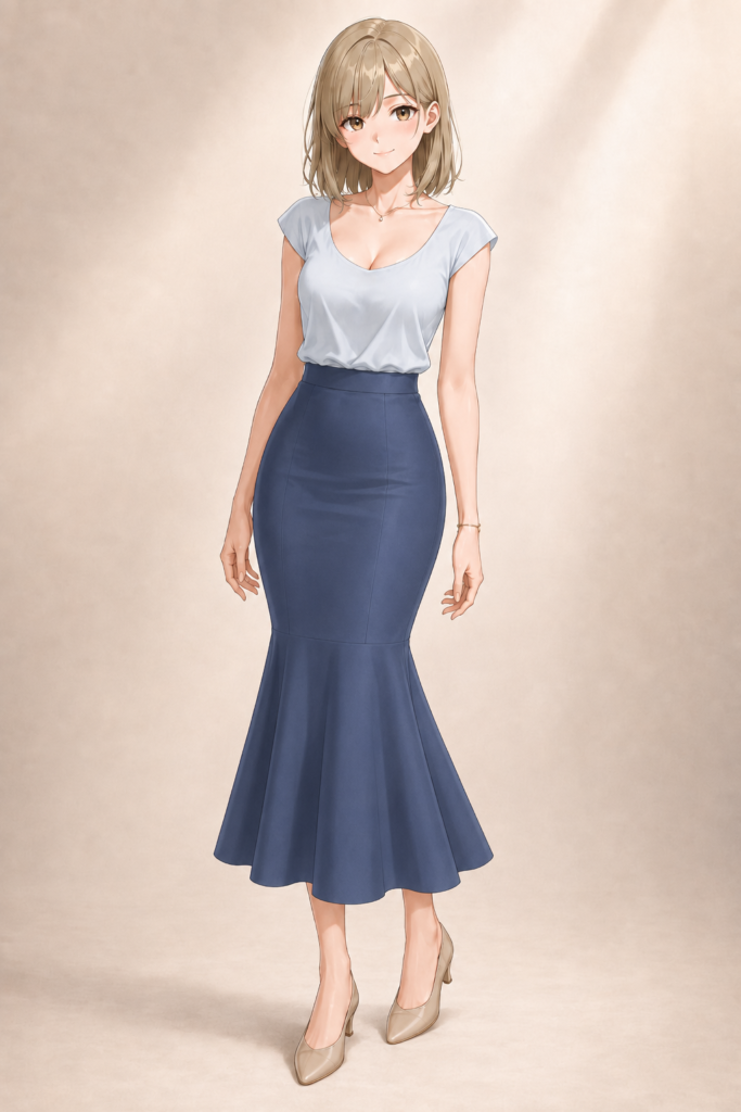trumpet skirt