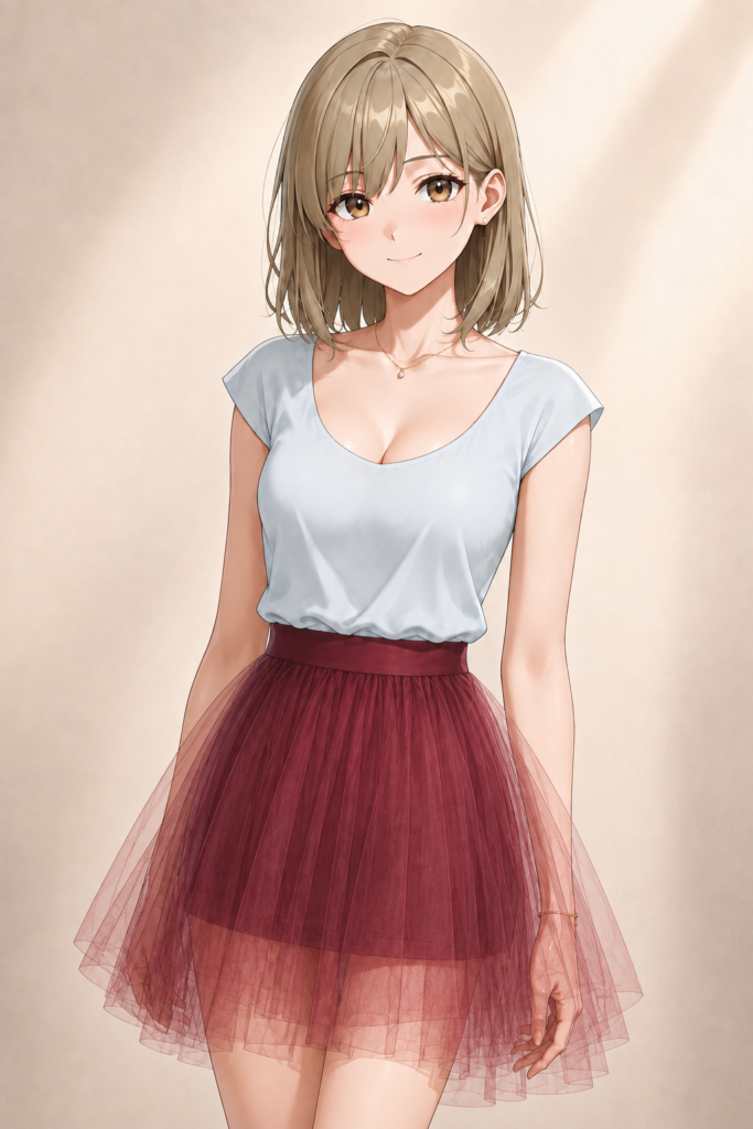 tulle skirt