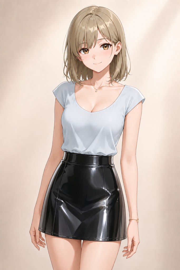 vinyl skirt