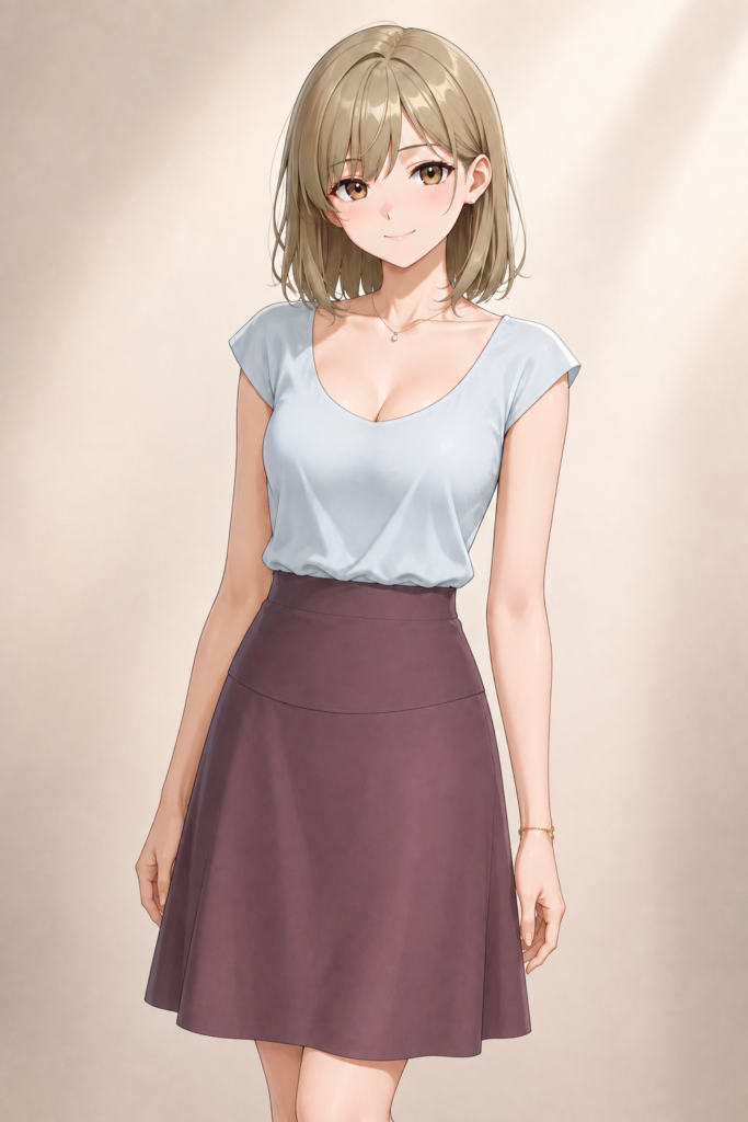 yoke skirt